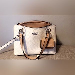 Guess tan purse